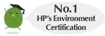 No.1 HP’s Environment Certification